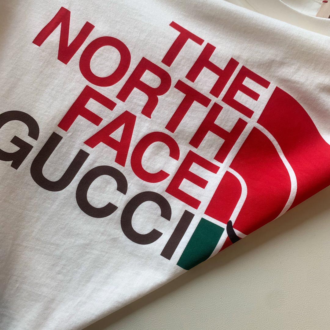 Áo Phông Gucci x The North Face Off-White