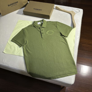 Áo Polo Burberry Green Oak Leaf Crest