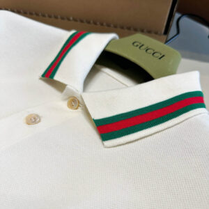 Áo Polo Gucci Double G Cotton Blend Piquet