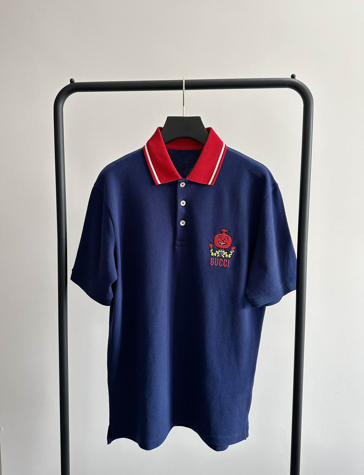 Áo Polo Gucci Onion Patch Navy