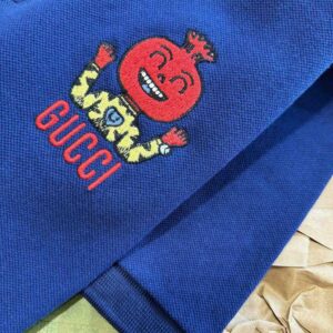 Áo Polo Gucci Onion Patch Navy