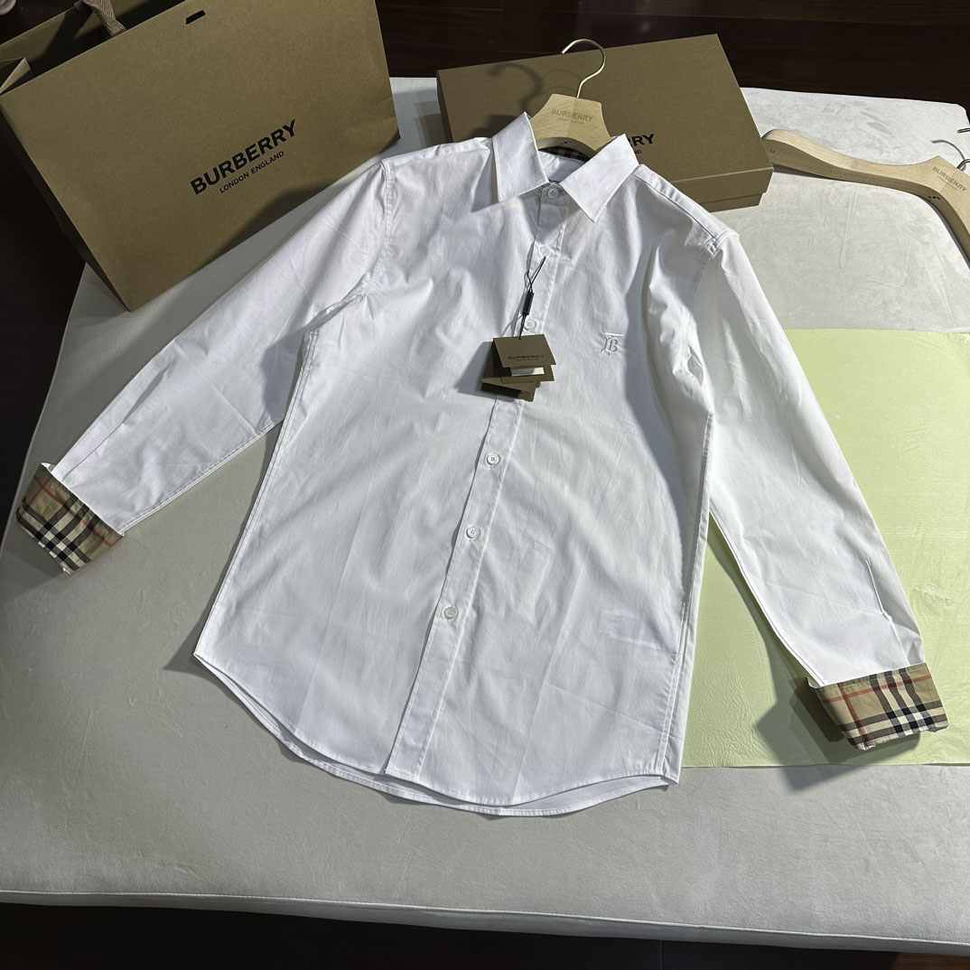 Áo Sơ Mi Burberry Slim Fit Monogram Motif