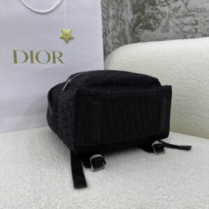 Balo Nam Dior Rider Oblique Jacquard 'Black'