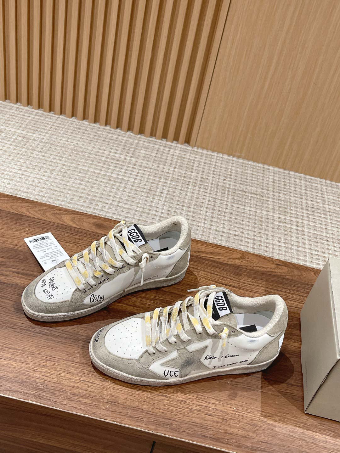 Giày Golden Goose Ball Star ‘Gray’