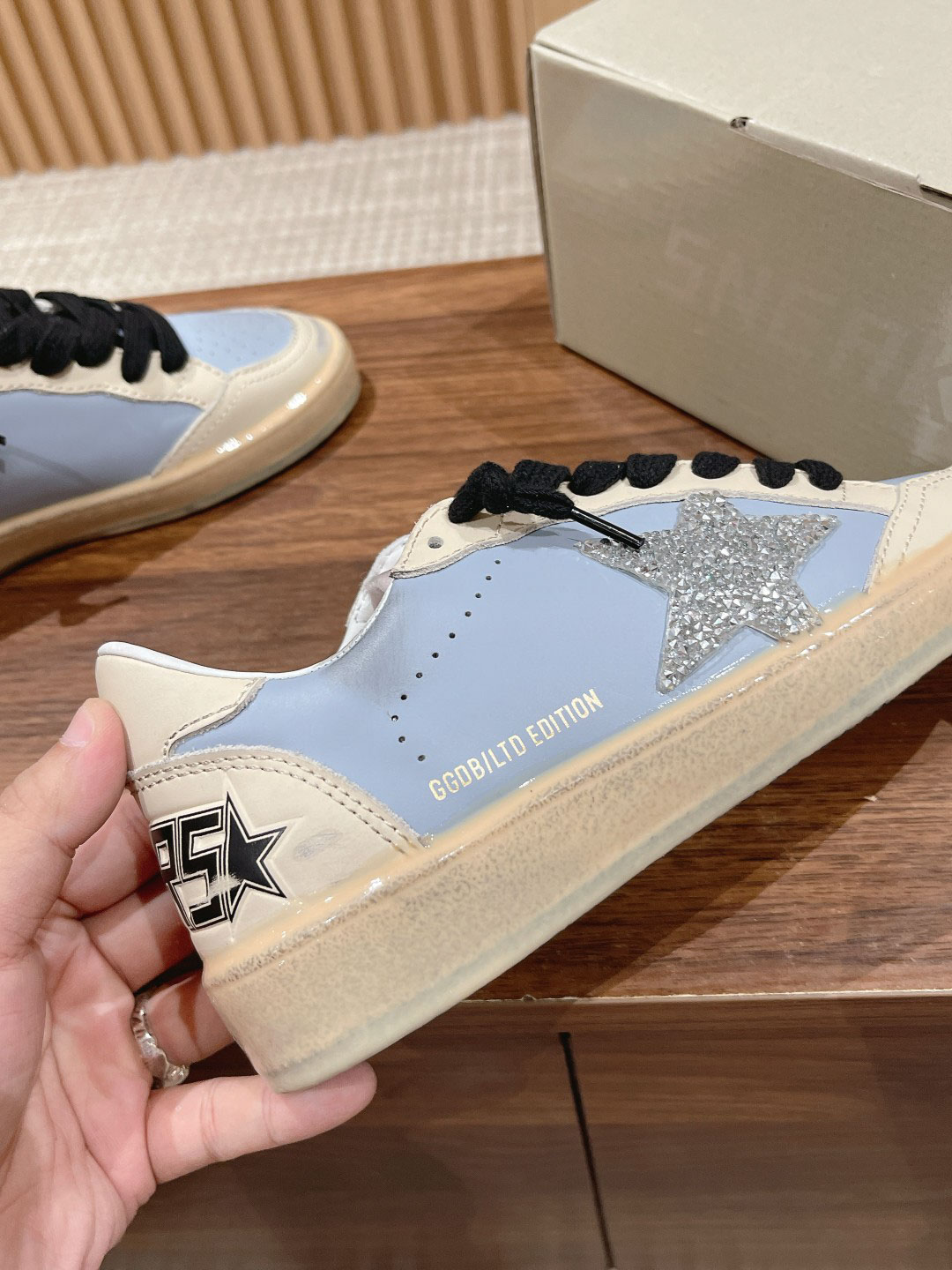 Giày Golden Goose Ball Star ‘Gray’