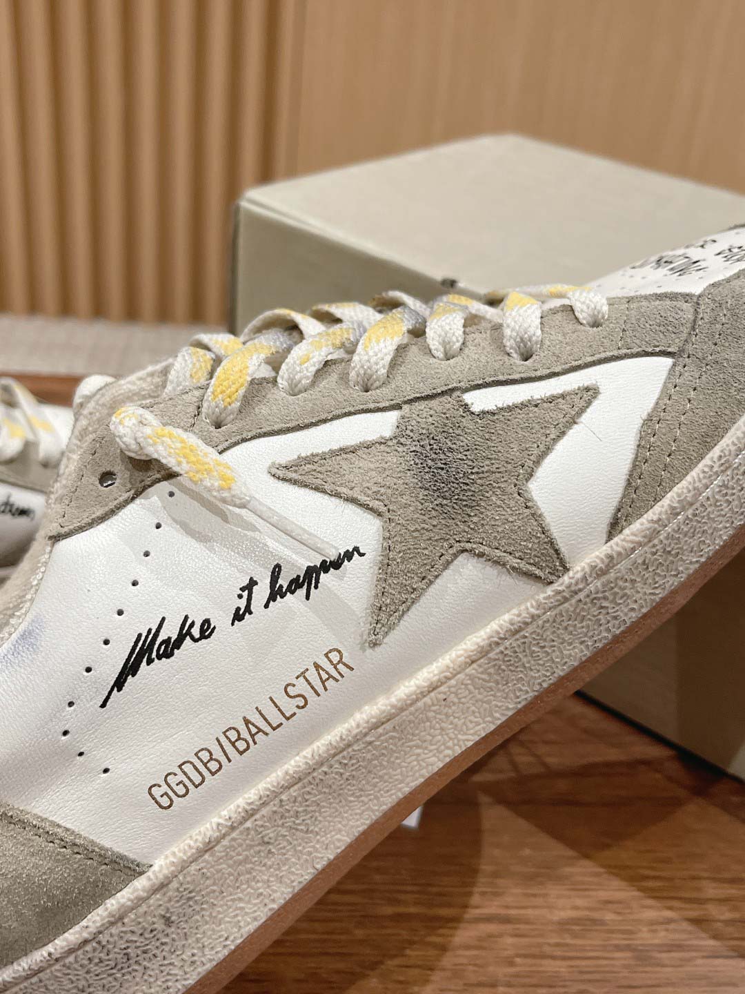 Giày Golden Goose Ball Star ‘Gray’