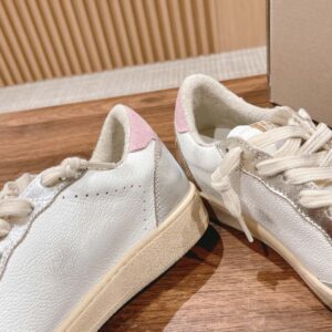 Giày Golden Goose Ball Star Suede Star-Patch Leather Trainers