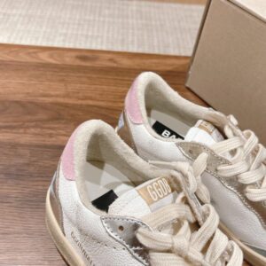 Giày Golden Goose Ball Star Suede Star-Patch Leather Trainers