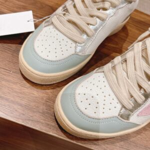 Giày Golden Goose Ball Star Suede Star-Patch Leather Trainers