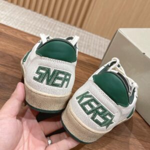 Giày Golden Goose Ball Star White Green