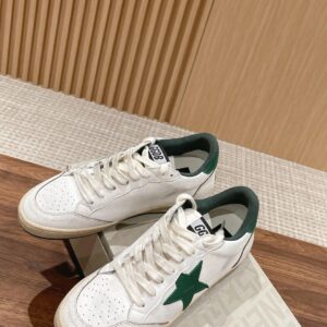 Giày Golden Goose Ball Star White Green