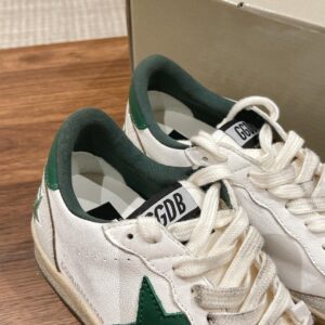 Giày Golden Goose Ball Star White Green