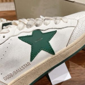 Giày Golden Goose Ball Star White Green