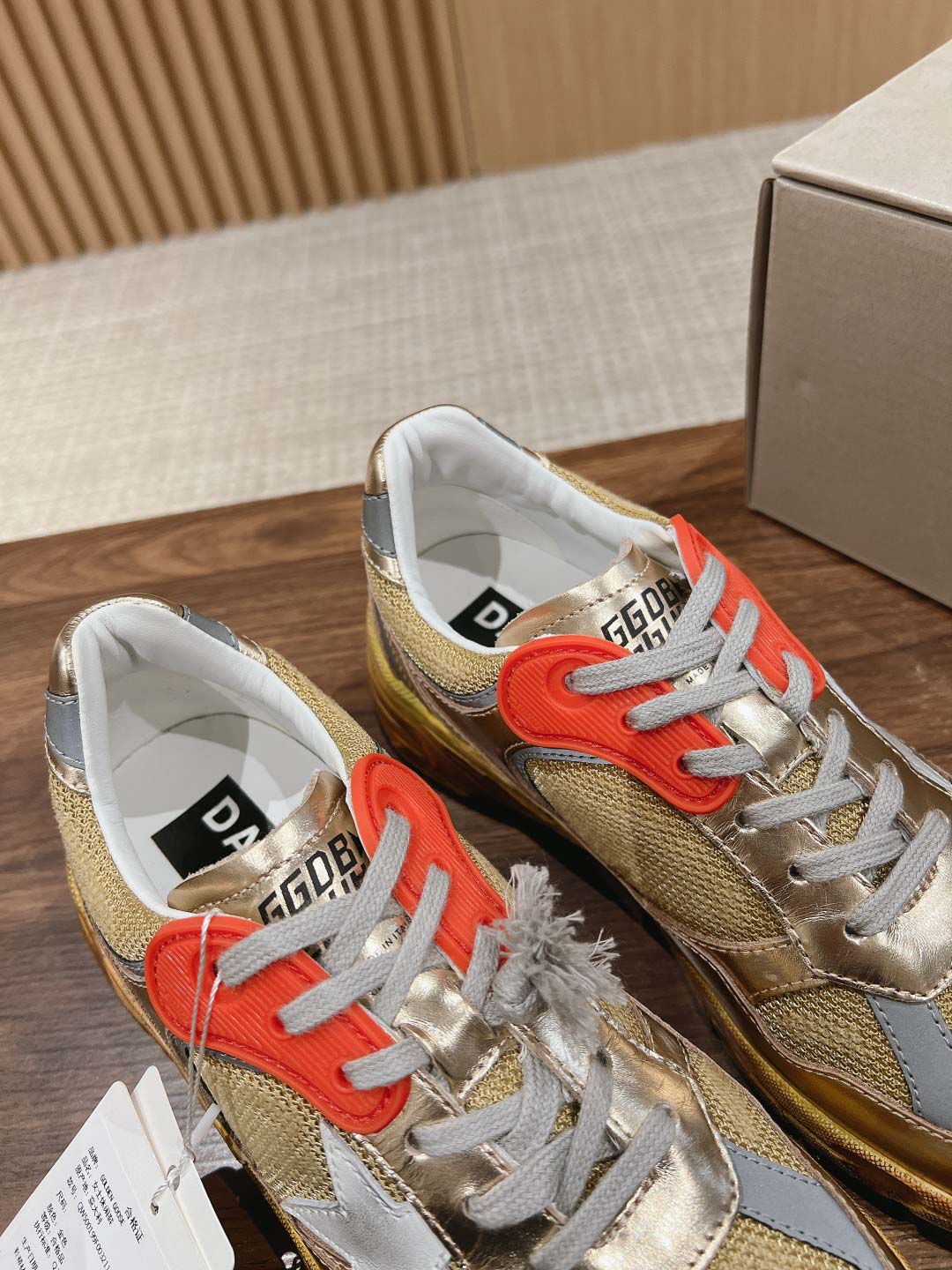 Giày Golden Goose Dad-Star Gold Best Quality