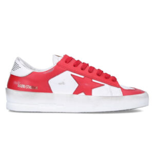 Giày Golden Goose Leather Stardan Red Sneakers