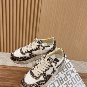 Giày Golden Goose Leopard Print Running Sole