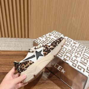 Giày Golden Goose Leopard Print Running Sole