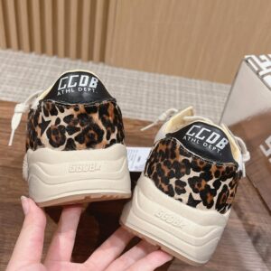 Giày Golden Goose Leopard Print Running Sole