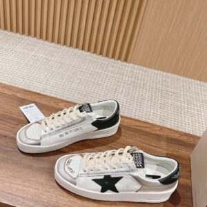 Giày Golden Goose Stardan Silver Black