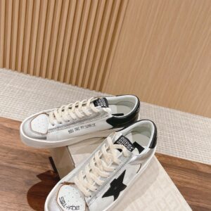 Giày Golden Goose Stardan Silver Black