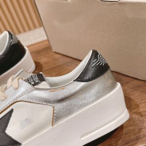 Giày Golden Goose Stardan Silver Black