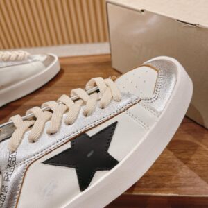 Giày Golden Goose Stardan Silver Black