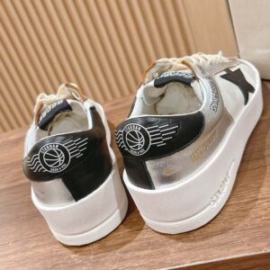 Giày Golden Goose Stardan Silver Black