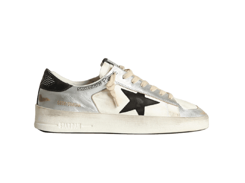 Giày Golden Goose Stardan Silver Black