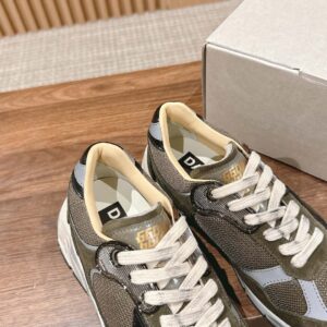 Giày Golden Goose Women Running Dad Green