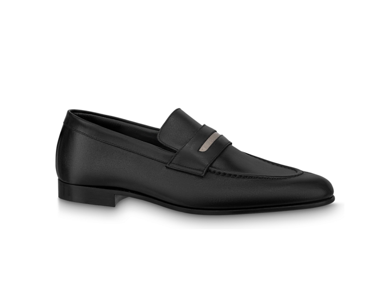 Giày Louis Vuitton LV Glove Loafers Black