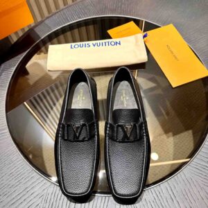 Giày Louis Vuitton Monte Carlo Moccasin Noir