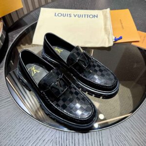 Giày Nam Louis Vuitton Major Loafers 'Black'