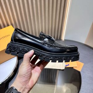 Giày Nam Louis Vuitton Major Loafers 'Black'