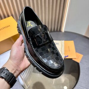 Giày Nam Louis Vuitton Major Loafers 'Black'