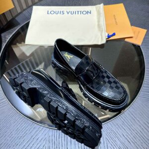 Giày Nam Louis Vuitton Major Loafers 'Black'