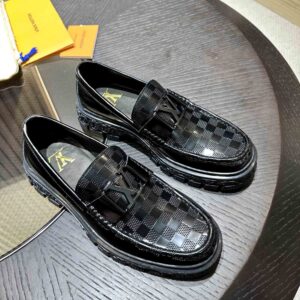 Giày Nam Louis Vuitton Major Loafers 'Black'