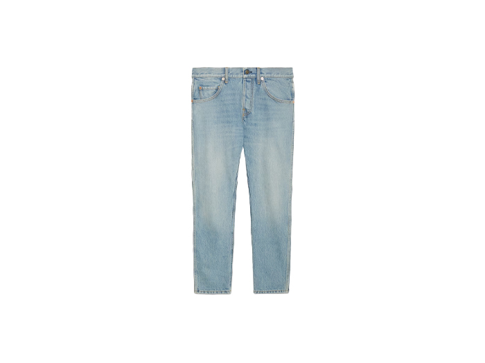 Quần Gucci Tapered Horsebit Jeans