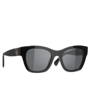 Kính Mắt Chanel Square Sunglasses Black