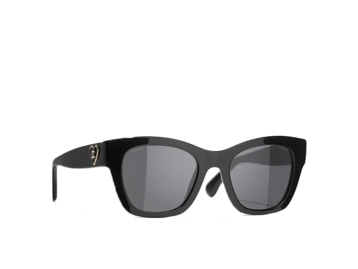 Kính Mắt Chanel Square Sunglasses Black