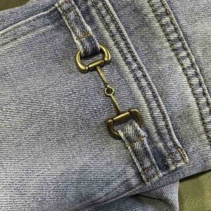 Quần Gucci Tapered Horsebit Jeans