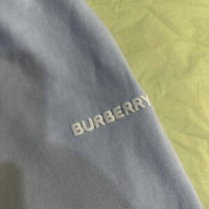 Quần Shorts Burberry Logo Print Baby Blue