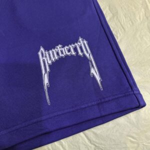 Quần Shorts Burberry Logo Print Blue