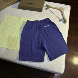 Quần Shorts Burberry Logo Print Blue