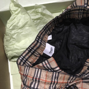 Quần Shorts Burberry Vintage Check Drawcord Swim