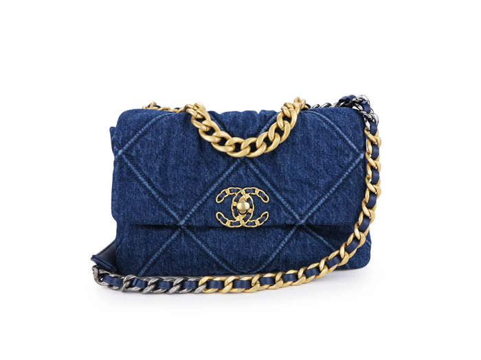 Túi Chanel 19 Small Flap Bag In Denim