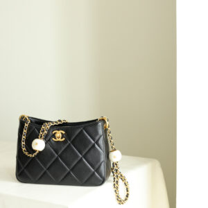 Túi Chanel 23A Hobo Bag Black Lambskin Best Quality