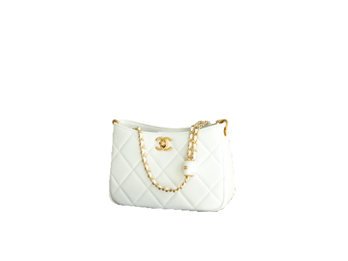 Túi Chanel 23A Hobo Bag White Lambskin Best Quality