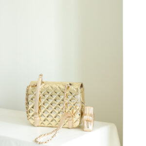 Túi Chanel 24C Mini Flap Bag With Star Coin Purse Gold 24cm