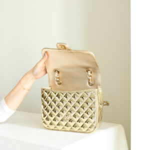 Túi Chanel 24C Mini Flap Bag With Star Coin Purse Gold 24cm