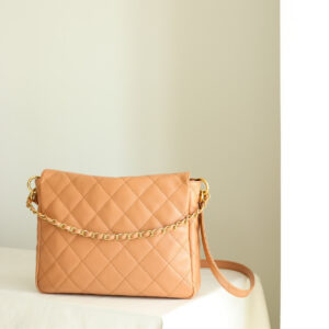 Túi Chanel 24P Small Hobo Handbag Màu Camel Calfskin 24CM Best Quality